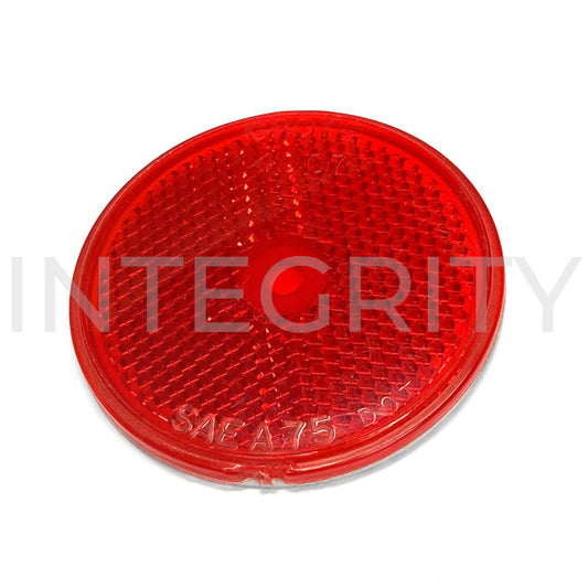 Newmar RV Reflector Marker Red 2.5" Round 100141