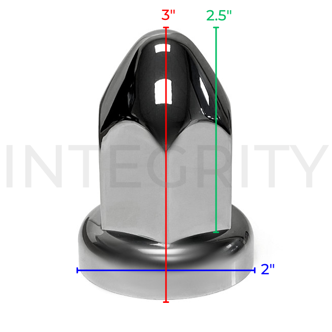 Newmar RV Chrome Lug Nut Cover Spartan 03876