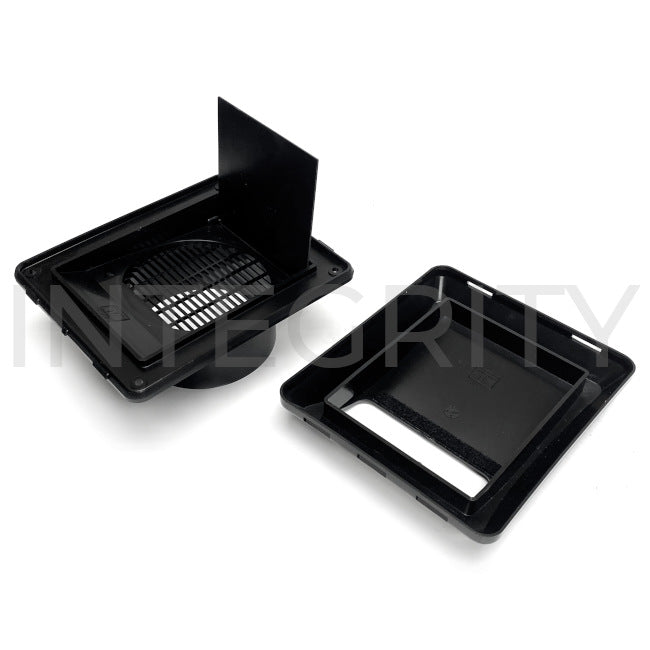 Newmar RV Exterior Black Dryer Vent 4" 110431