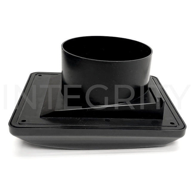 Newmar RV Exterior Black Dryer Vent 4" 110431