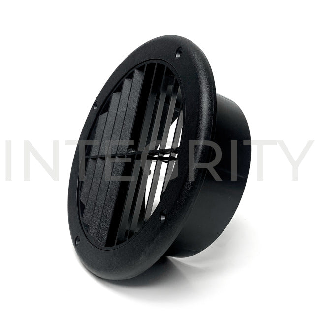 Newmar RV Round 2-1/8" Ceiling Register Black 148864