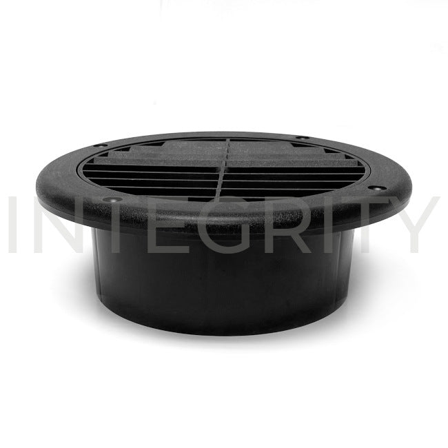 Newmar RV Round 2-1/8" Ceiling Register Black 148864