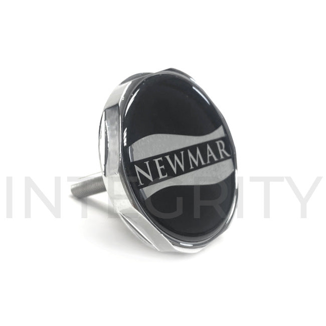 Newmar RV Threaded Nut Logo for RH / Passenger Side Tag Axle 023863