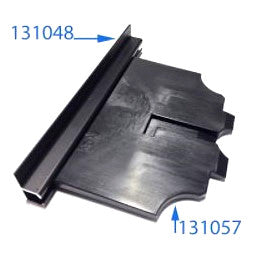Newmar RV Aluminum Refrigerator Latch Black 131048