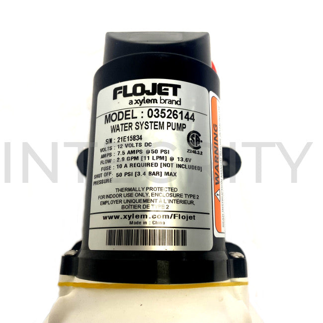 Newmar RV Flojet Water Pump 12V 2.9 GPM 110044 03526144