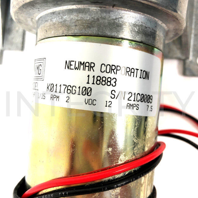 Newmar RV Slide Out Gear Motor "G" 2.0 RPM with Brake 118883