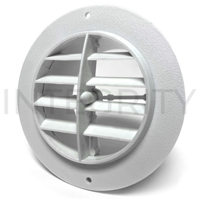 Newmar RV Register Rotaire 4" White 27810