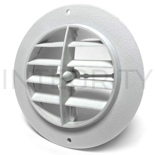 Newmar RV Register Rotaire 4" White 27810