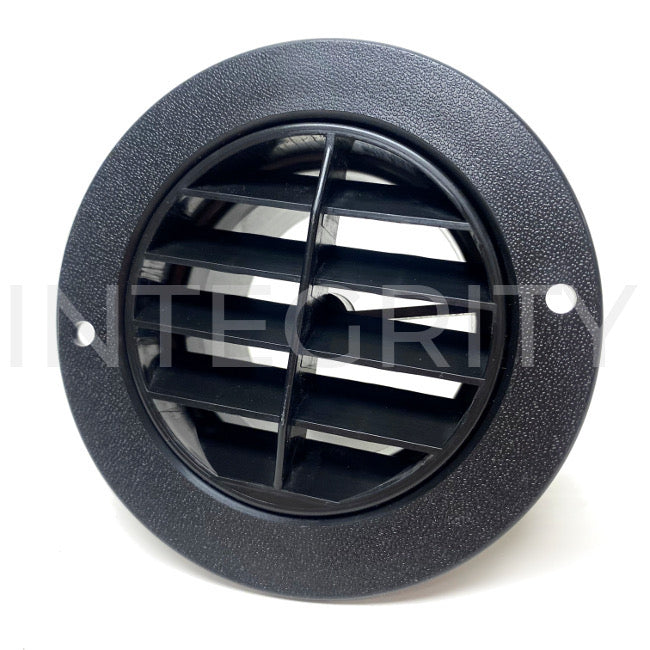 Newmar RV Vent Round Louver Black Defrost 41919