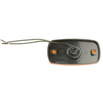 RV Amber Clearance Light Incandescent, Black Base (to fit Newmar 129114)