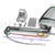 Newmar RV Passenger Side 17.5" Chrome Mirror Head Assembly with 19" Arm 141898A