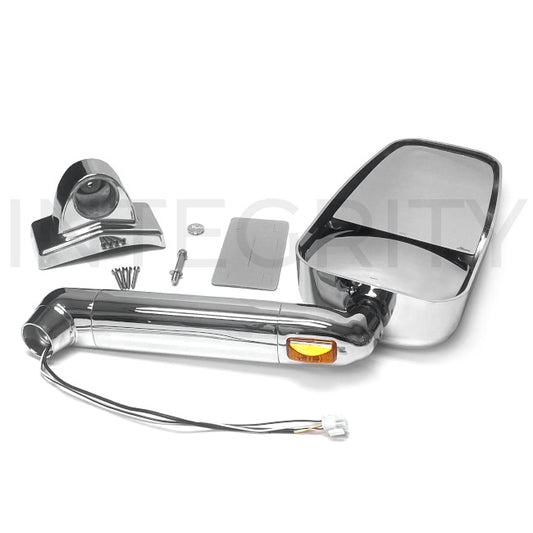 Newmar RV Passenger Side 17.5" Chrome Mirror Head Assembly with 19" Arm 141898A