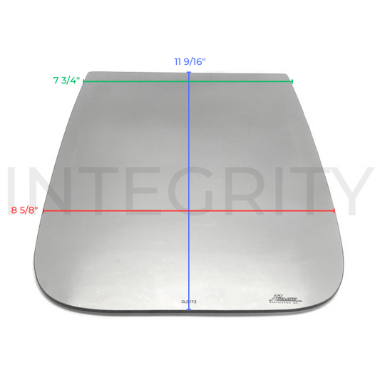 Newmar RV Lower Heated Mirror 11 9/16" x 8 5/8" Kit 09392