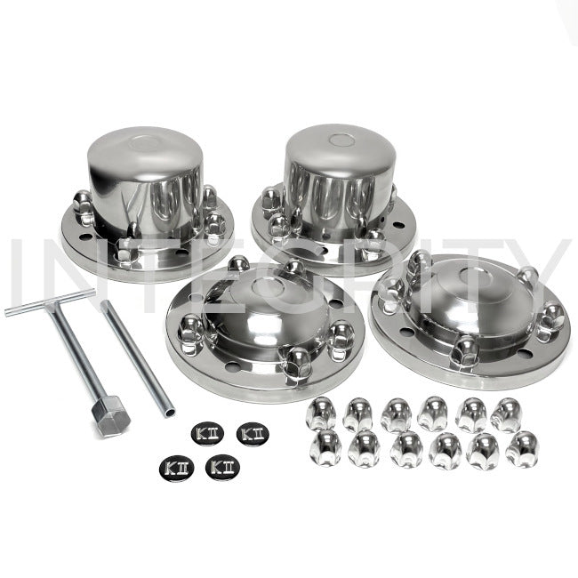 Newmar RV Hub Cover Full Set (Front & Rear) 22.5" x 7.5" Wheels 157620