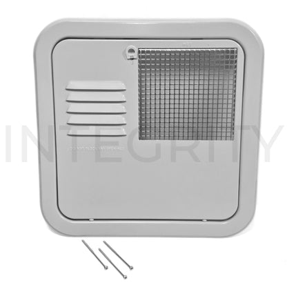 Suburban 6G Water Heater Door White (to fit Newmar 00744)
