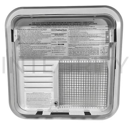Suburban 6G Water Heater Door White (to fit Newmar 00744)