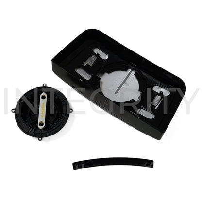 RV Velvac 8" x 4" Lower Convex Heated Mirror Kit (to fit Newmar 014411A)