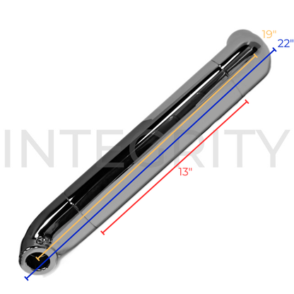 RV Chrome Mirror Arm 13" w/ Light (to fit Newmar 07761)