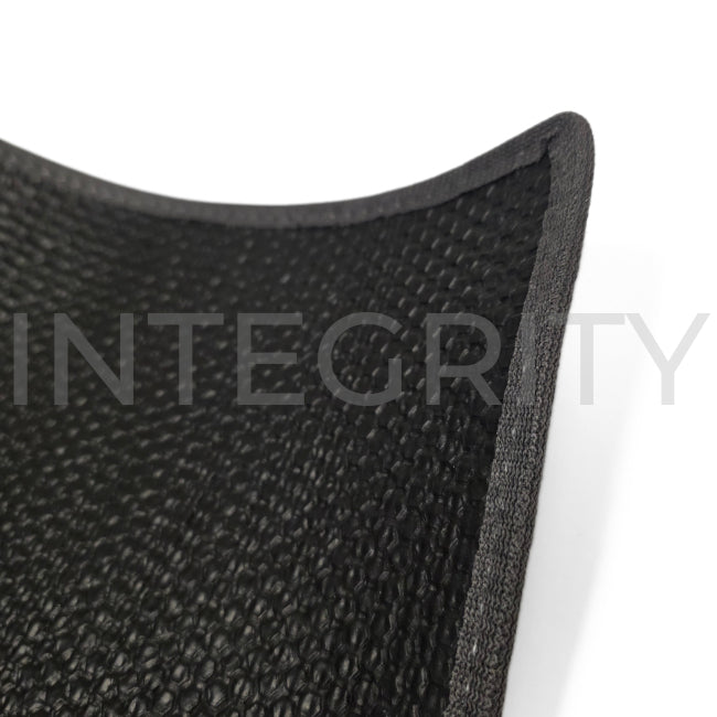 RV Cockpit Mat with Logo in Gray 66.03" x 53.75" (to fit Newmar 161210)