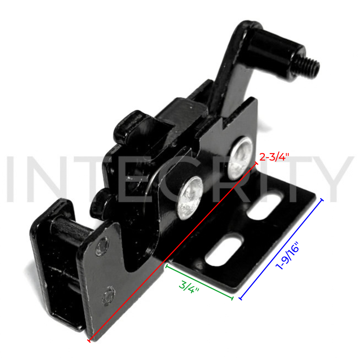 RV Mini-Rotary Latch #142, LH Mounting Plate, LH Cable Clamp (to fit Newmar 160486)