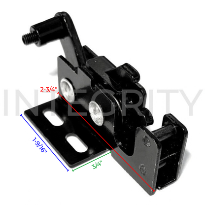 RV Mini-Rotary Latch #143, RH Mounting Plate, RH Cable Clamp (to fit Newmar 160487)