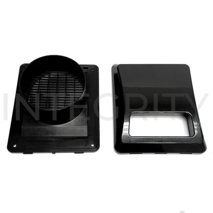Newmar RV Exterior Black Dryer Vent 4" 110431