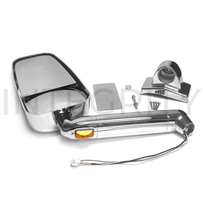 Newmar RV Driver Side 17.5" Chrome Mirror Head Assembly with 17" Arm 141898B