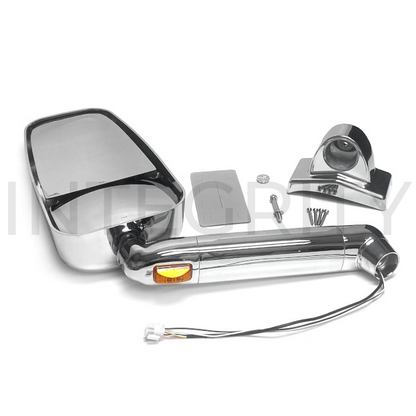 Newmar RV Driver Side 17.5" Chrome Mirror Head Assembly with 17" Arm 141898B