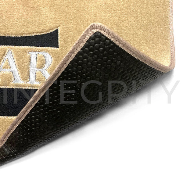 Autofit Rv Cockpit Rugs Newmar RV Cockpit Mat with Logo in Sand 65 in. x 49.25 in. 138685A ...