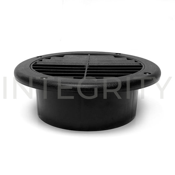 Newmar RV Round 2-1/8" Ceiling Register Black 148864