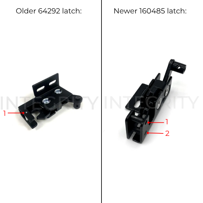 Newmar RV Latch Mini-Rotary Baggage Door RH 160485
