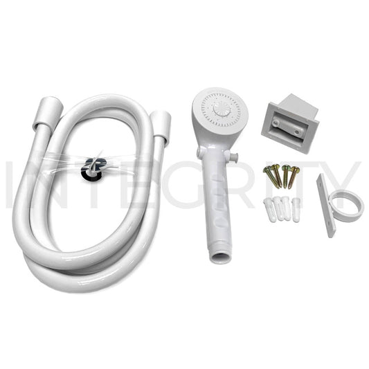 Newmar RV Shower Head & Hose White 92834