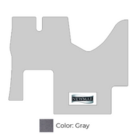Newmar RV Cockpit Mat with Logo in Gray 143525