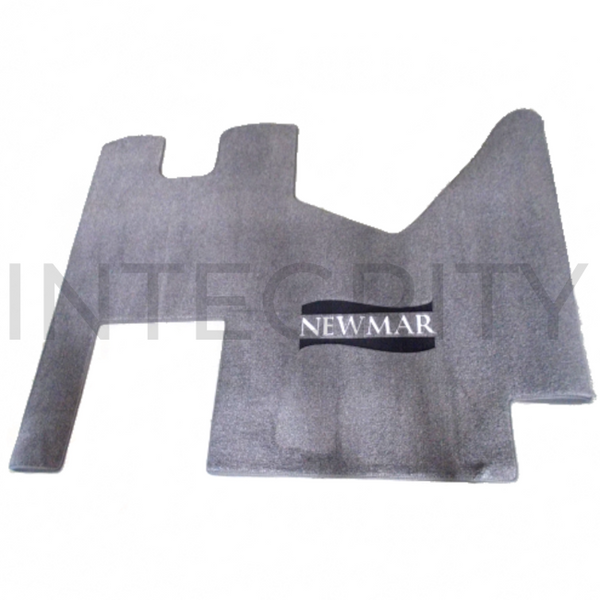 Autofit Rv Cockpit Rugs Newmar RV Cockpit Mat with Logo in Gray 65 in. x 49.25 in 138685 ...