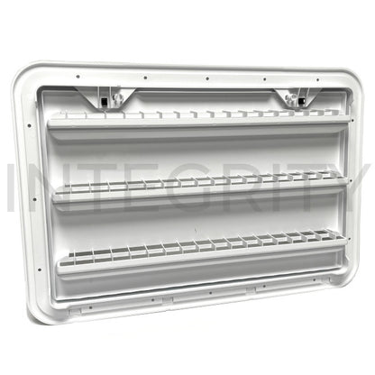 Newmar RV Dometic 3316941.010 3109350.011 Refrigerator Side Vent White 11526