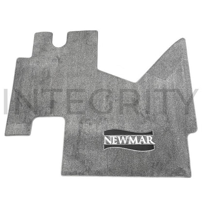 Newmar RV Cockpit Mat with Logo in Gray 63.75" x 55" in 158059