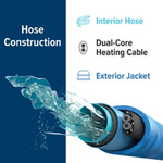 RV Heated Water Drinking Hose 25'