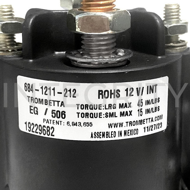 RV HWH RAP35723 Relay Solenoid (to fit Newmar 023079)