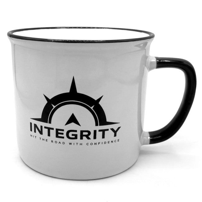 Integrity RV Parts Luxury Mug Black & White 14 oz. - Integrity RV Parts