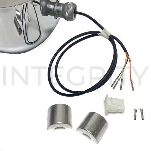 RV Chrome Mirror Head 1750 Series 17.5