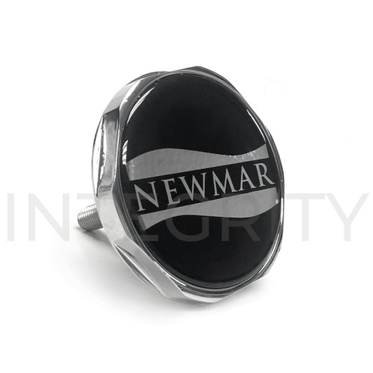 Newmar RV Threaded Nut Logo for RH / Passenger Side Tag Axle 023863