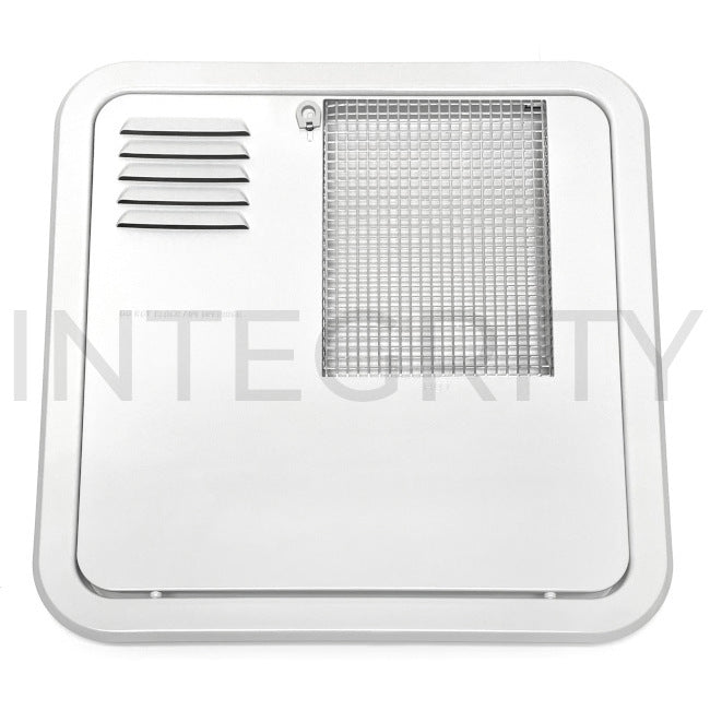 Newmar RV Water Heater Door White 06308
