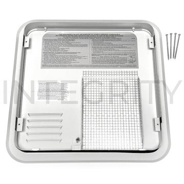 Newmar RV Water Heater Door White 06308
