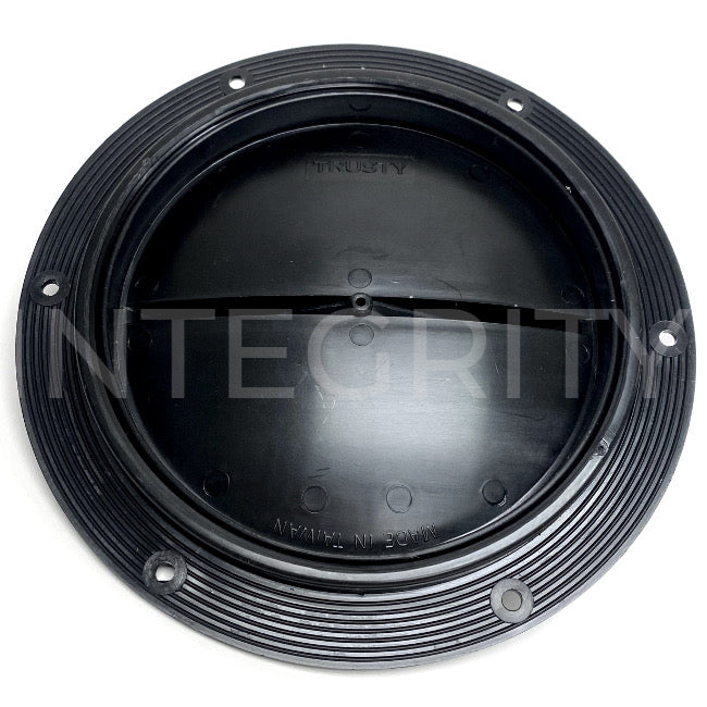 Newmar RV Access Port With Lip Black 5" Opening 23812