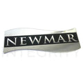 Newmar RV Decal Chrome Plastic 13" x 5" 118281