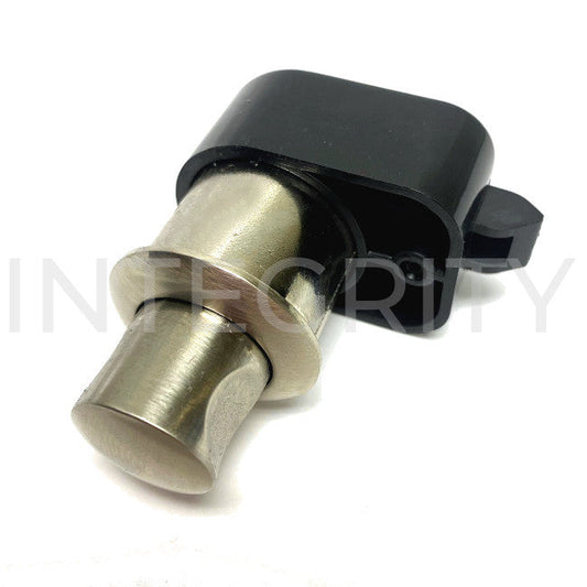Newmar RV Push Knob Button Latch with Brushed Nickel for Pantry Cabinet 145395