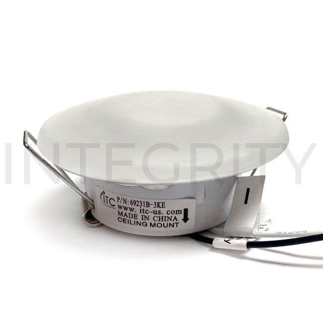 Newmar RV Light LED 3" Round 'Mouse Trap Wing' 122672