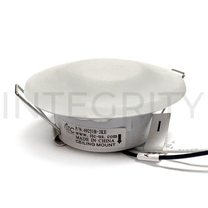 Newmar RV Light LED 3" Round 'Mouse Trap Wing' 122672