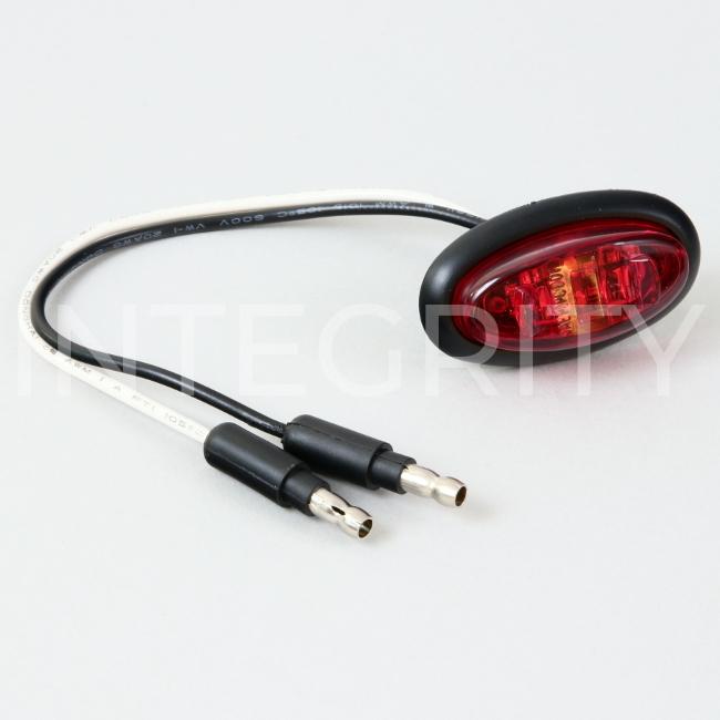 Newmar RV Red Clearance Light Rear Oval 119736