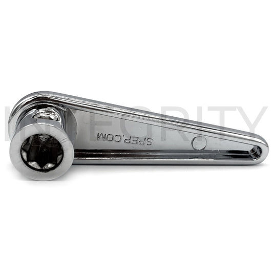 Newmar RV Screen Door Handle Short Chrome 03710